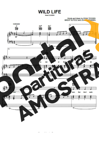 OneRepublic Wild Life partitura para Piano