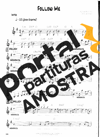 Pat Metheny Follow Me partitura para Guitarra