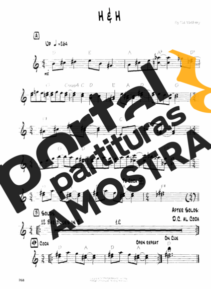 Pat Metheny  partitura para Guitarra