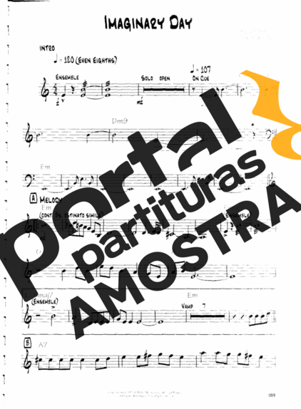 Pat Metheny Imaginary Day partitura para Guitarra