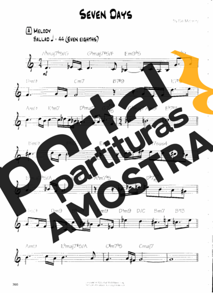 Pat Metheny  partitura para Guitarra