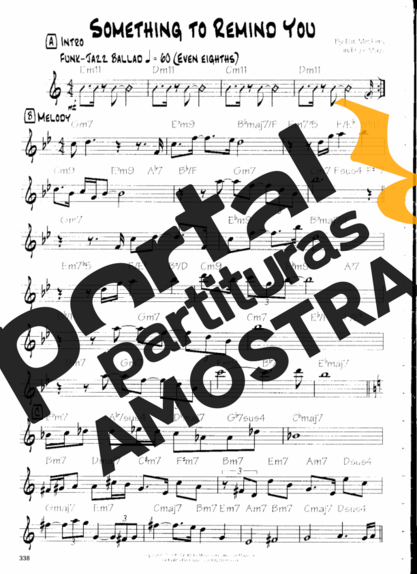Pat Metheny Something To Remind You partitura para Guitarra