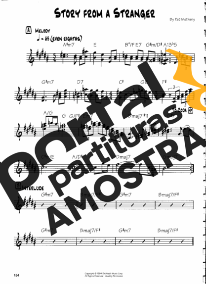 Pat Metheny  partitura para Guitarra