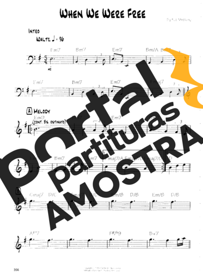 Pat Metheny When We Were Free partitura para Guitarra