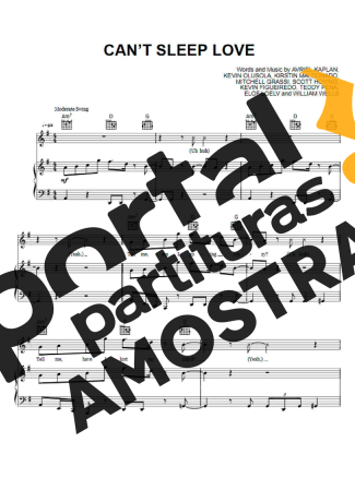 Pentatonix Cant Sleep Love partitura para Piano