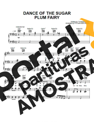 Pentatonix Dance Of The Sugar Plum Fairy partitura para Piano