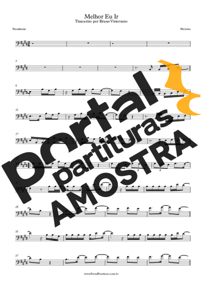 Péricles  partitura para Trombone