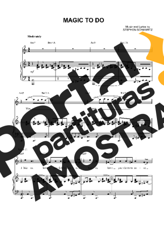 Pippin Magic To Do partitura para Piano