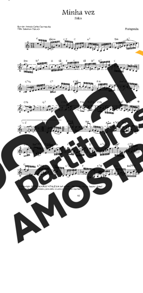 Pixinguinha  partitura para Clarinete (C)