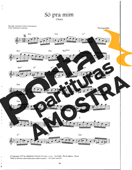 Pixinguinha  partitura para Teclado