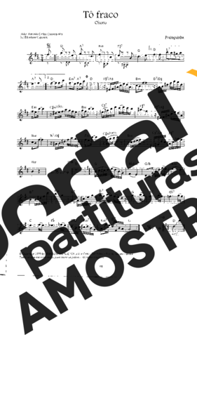 Pixinguinha  partitura para Clarinete (C)
