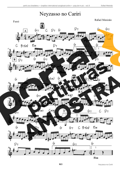 Rafael Meninão Neyzasso No Cariri partitura para Acordeon
