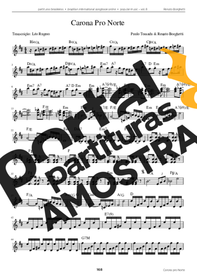 Renato Borghetti  partitura para Acordeon