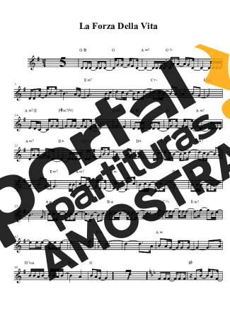Renato Russo  partitura para Clarinete (Bb)
