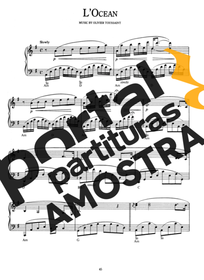 Richard Clayderman  partitura para Piano