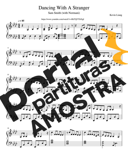 Sam Smith  partitura para Piano