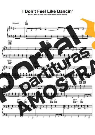 Scissor Sisters  partitura para Piano