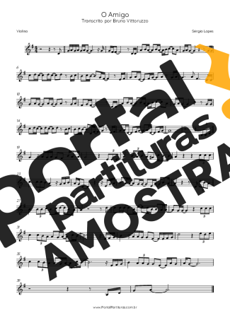 Sérgio Lopes  partitura para Violino