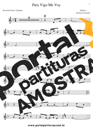 Siboney  partitura para Clarinete (Bb)