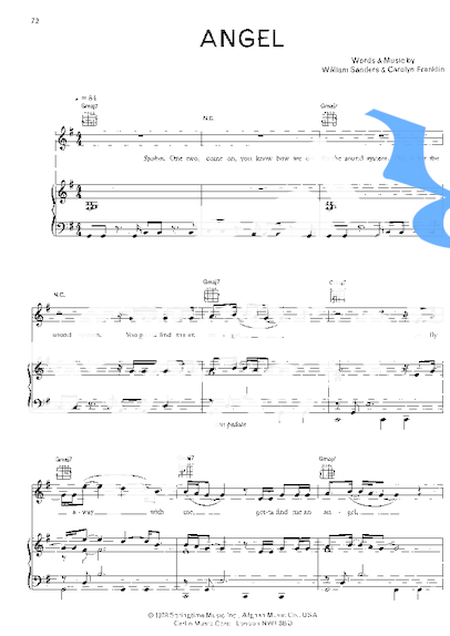 Simply Red Angel partitura para Piano