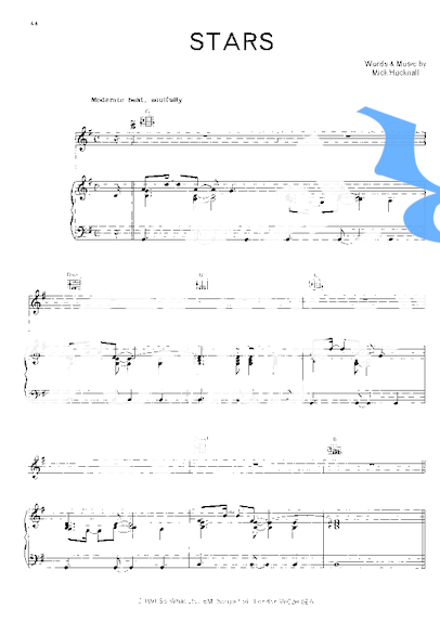 Simply Red  partitura para Piano