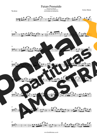 Sorriso Maroto Futuro Prometido partitura para Trombone
