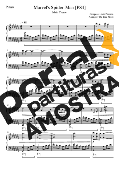 Movie Soundtracks (Temas de Filmes)  partitura para Piano