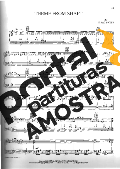 Movie Soundtracks (Temas de Filmes)  partitura para Piano