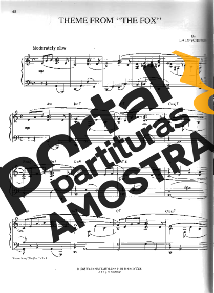 Movie Soundtracks (Temas de Filmes)  partitura para Piano