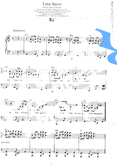 The Doors  partitura para Piano