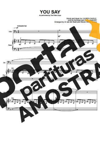The Piano Guys  partitura para Piano
