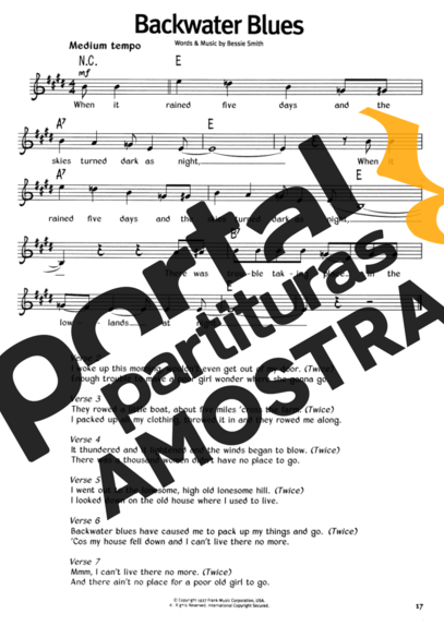 The Real Book Of Blues  partitura para Teclado