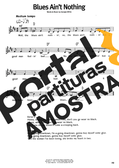 The Real Book Of Blues  partitura para Gaita