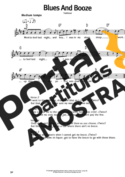The Real Book Of Blues  partitura para Gaita