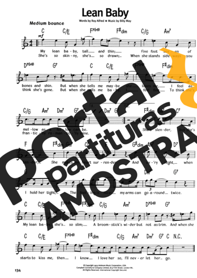 The Real Book Of Blues Lean Baby partitura para Gaita