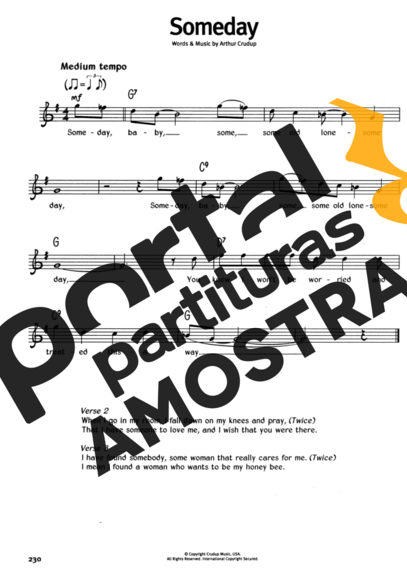 The Real Book Of Blues Someday partitura para Gaita