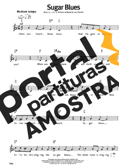 The Real Book Of Blues  partitura para Teclado