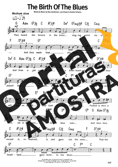 The Real Book Of Blues The Birth Of The Blues partitura para Gaita