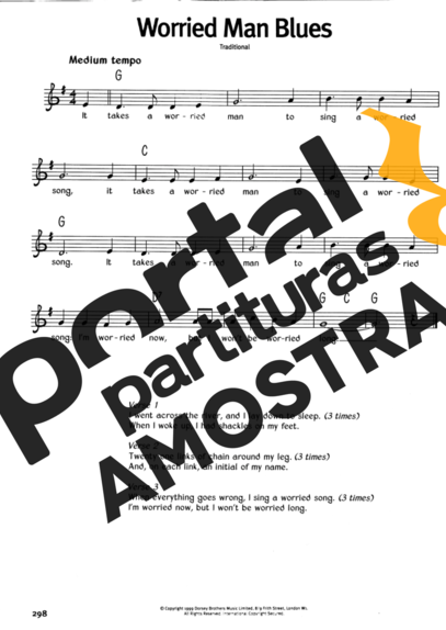 The Real Book Of Blues  partitura para Teclado