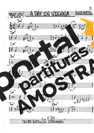 The Real Book of Jazz A Day In Vienna partitura para Clarinete (Bb)