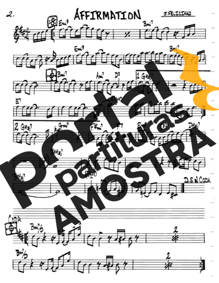 The Real Book of Jazz Affirmation partitura para Flauta Transversal