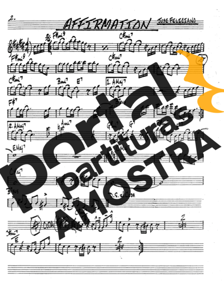 The Real Book of Jazz Affirmation partitura para Saxofone Tenor Soprano (Bb)