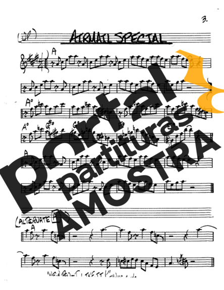 The Real Book of Jazz Airmail Special partitura para Saxofone Alto (Eb)