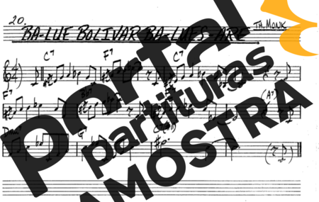 The Real Book of Jazz Balue Bolivar Balues Are partitura para Trompete