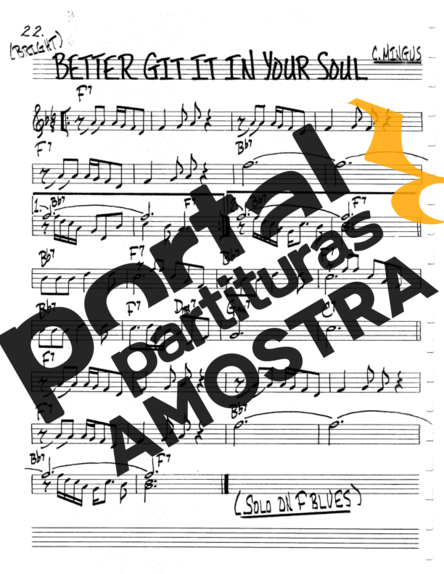 The Real Book of Jazz Better Git It In Your Soul partitura para Violino