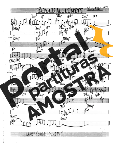 The Real Book of Jazz Beyond All Limits partitura para Trompete