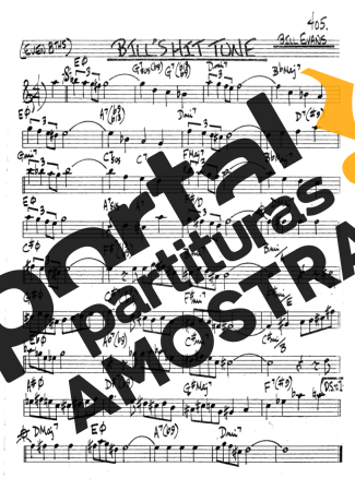The Real Book of Jazz Bills Hit Tone partitura para Clarinete (Bb)