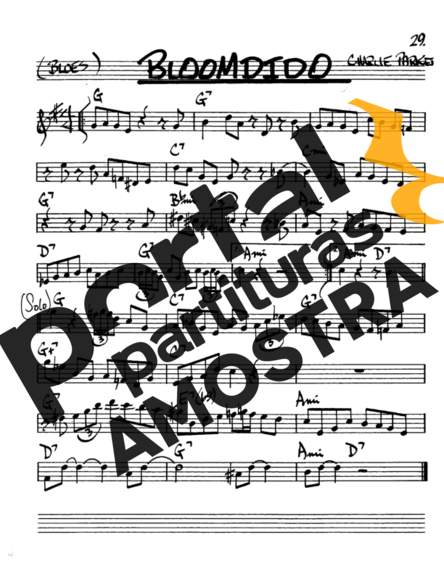 The Real Book of Jazz  partitura para Saxofone Alto (Eb)