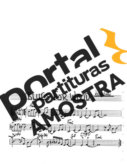 The Real Book of Jazz Blues For Wood partitura para Flauta Transversal