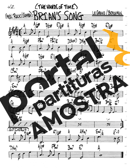 The Real Book of Jazz Brians Song partitura para Gaita